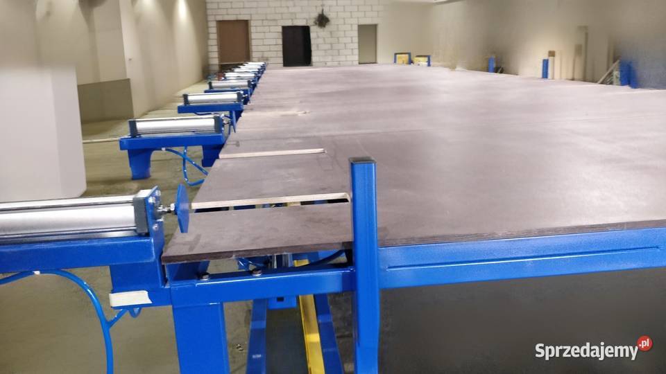 Stół do prefabrykacji ścian linia produkcyjna Sosnowiec