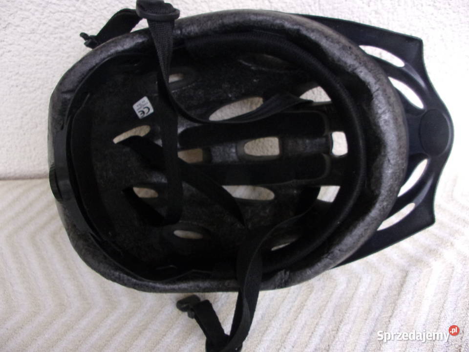 Kask rowerowy Firmowy TRAX biało niebieski Warszawa