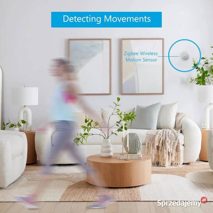 Czujnik ruchu mini sensor PIR ZigBee TUYA SMART Białystok
