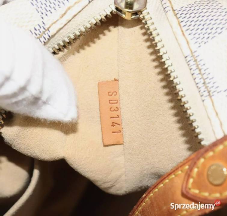 Oryginalna LOUIS VUITTON Damier Azur Evora MM Dla kobiet Warszawa