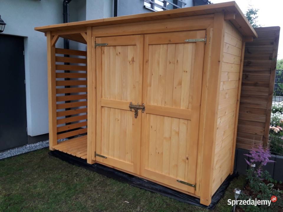 Drewutnia 1 x 11m domek narzędziowy 2 x 11m