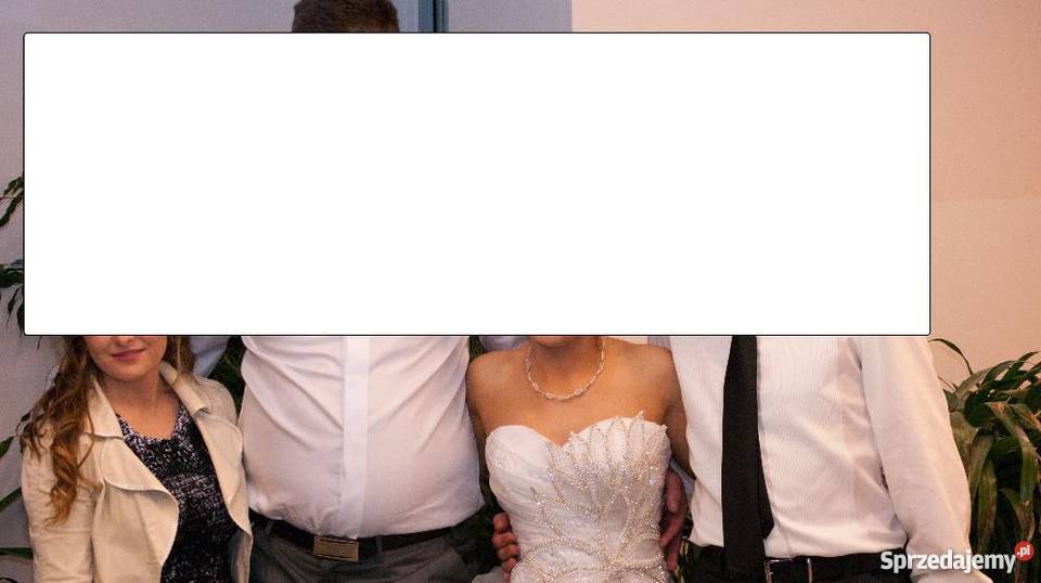 Przepiękna suknia ślubna Nowy Tomyśl