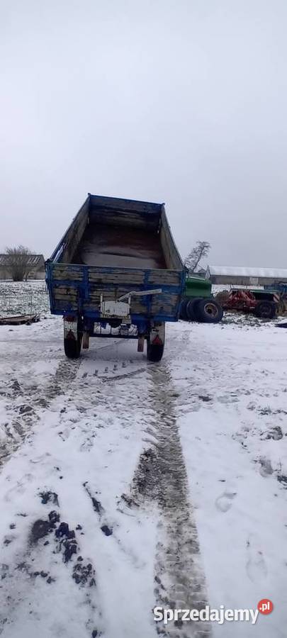 Przyczepa wywrotka na 3 str wielkopolskie sprzedam