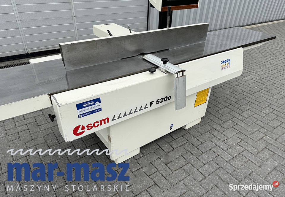 Wyrówniarka heblarka strugarka SCM F520 E