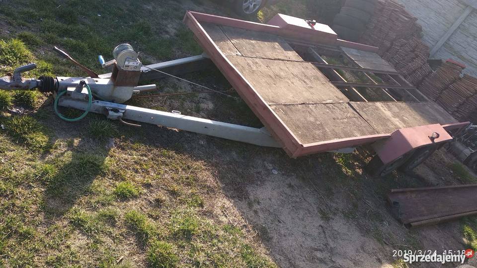 Przyczepa Laweta typ sam Olszówka