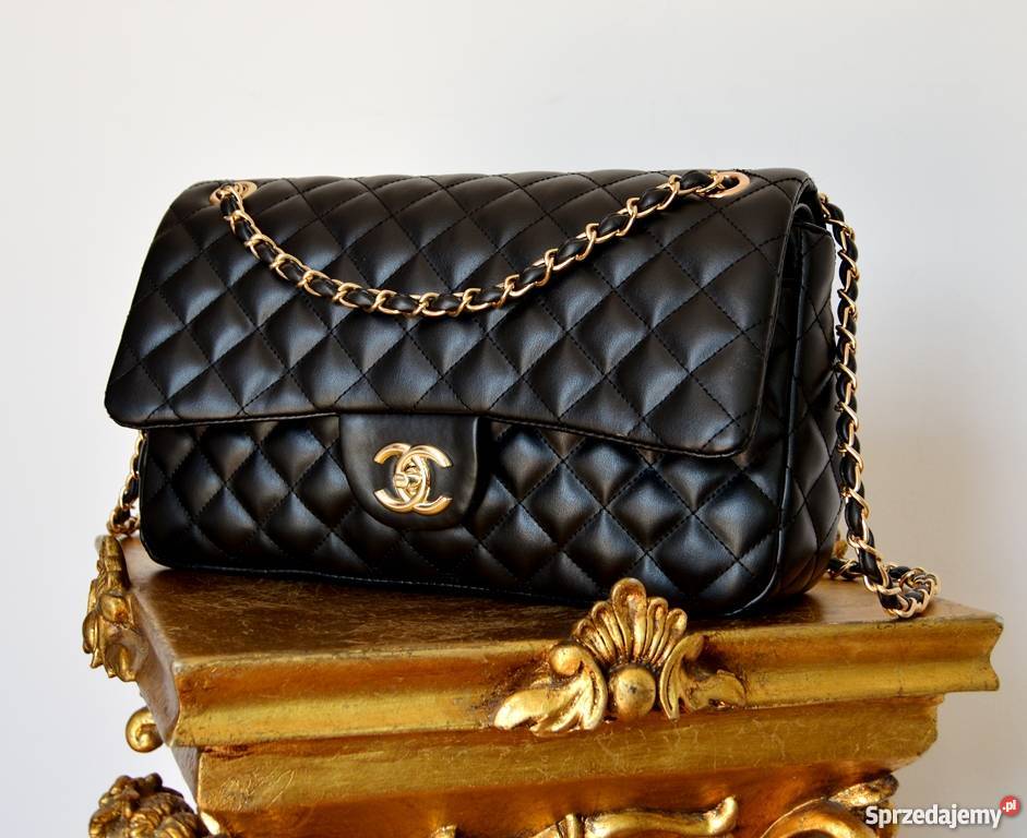 CHANEL 255 PIKOWANA TOREBKA ŁAŃCUSZEK CHANELKA Na ramię  kujawsko-pomorskie