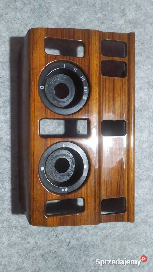 MERCEDES W124 PANEL OGRZEWANIA KLIMA DREWNO Rok produkcji 1992 Łagiewniki