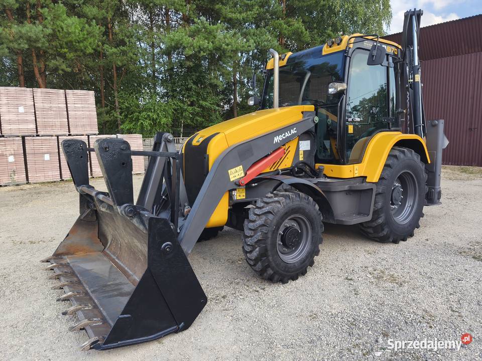 MECALAC TLB 870 krajowa 2800 mtg nie Konopiska