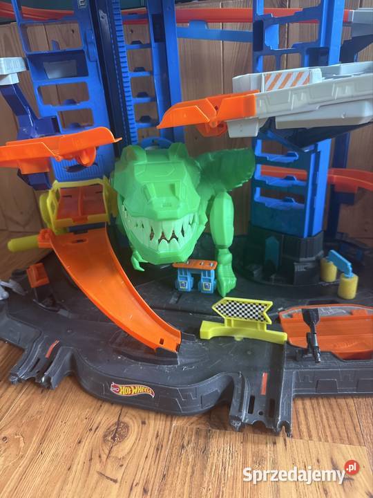 Hot Wheels City Mega Garaż TRexa GJL14