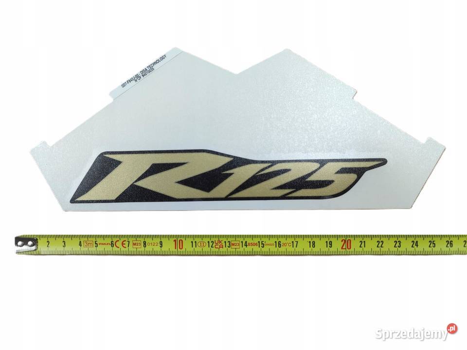 NAKLEJKA R125 NA PRAWY BOCZEK YAMAHA YZFR125 lubelskie