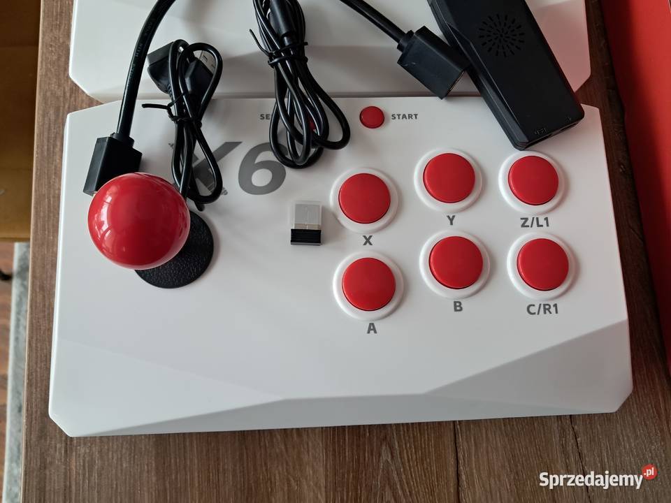 nowa konsola X6 arcade game stick z grami retro Sandomierz