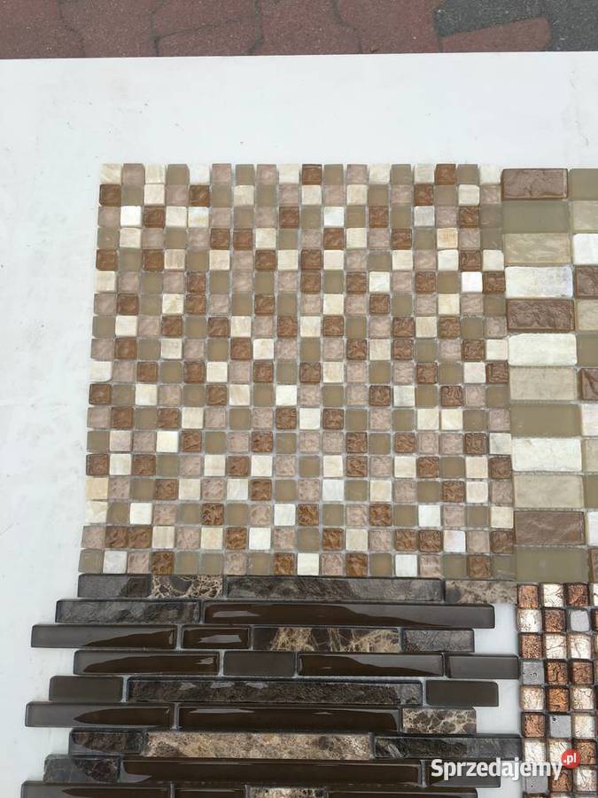 Mozaika szkło i kamień 30x30 4 rodzaje vietra e Reguły