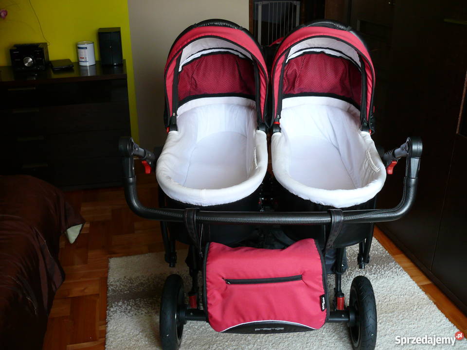 Wózek bliźniaczy DORJAN z kolekcji PRESTIGE
