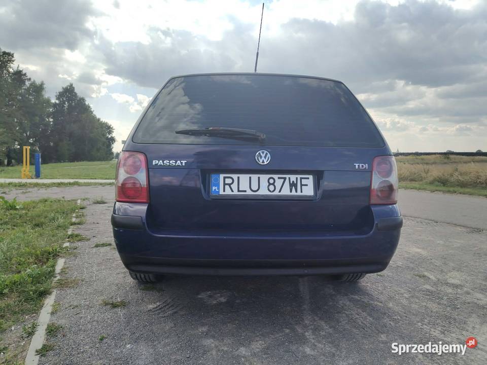 Wv Passat b5 19 tdi 2003 Passat podkarpackie Cieszanów sprzedam