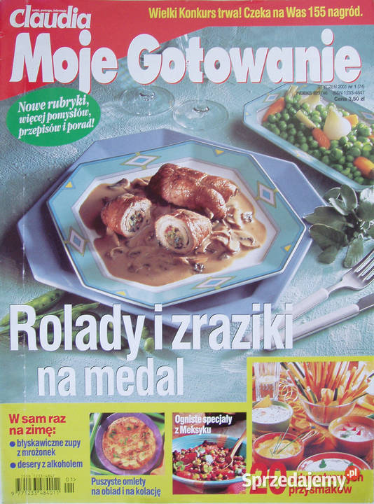 Moje Gotowanie. Nr 1/2001. Magazyn kulinarny.