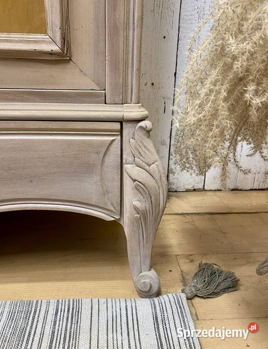 Witryna LUDWIK XV Francja I pół XX w Biblioteka 48cm Warszawa