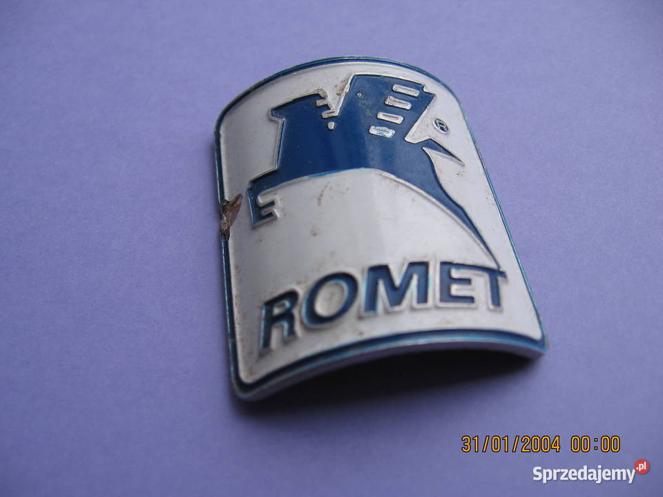 ROMET stara tabliczka znaczek rower motorower Przemyśl