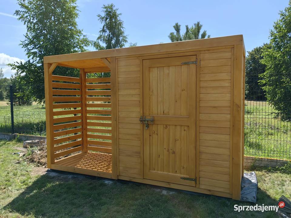 Drewutnia 15 x 11m domek narzędziowy 2 x 11m w