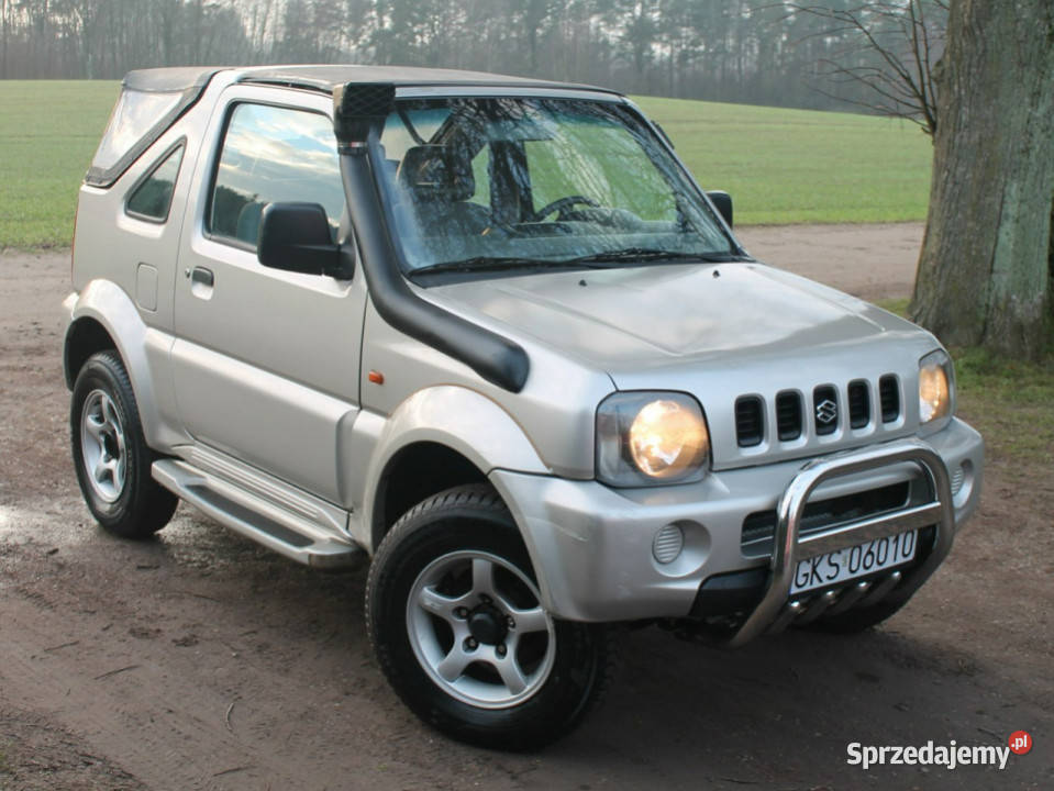 Suzuki Jimny 13 Benzyna 80 4X4 Cabrio NAPĘDY Zielenin