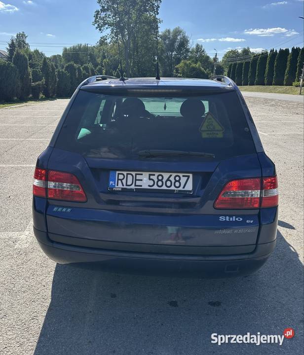 Fiat Stilo 16 benzyna 2003r Klima Fiat Pilzno