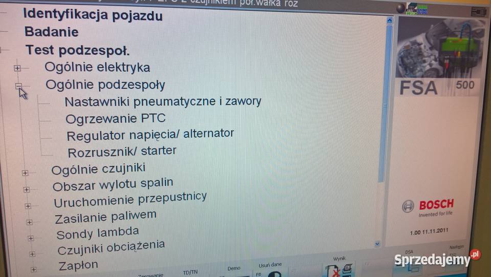 FSA 500 1687430008 zestaw z czujnikiem ciśnienia Pozostałe Bielsko-Biała