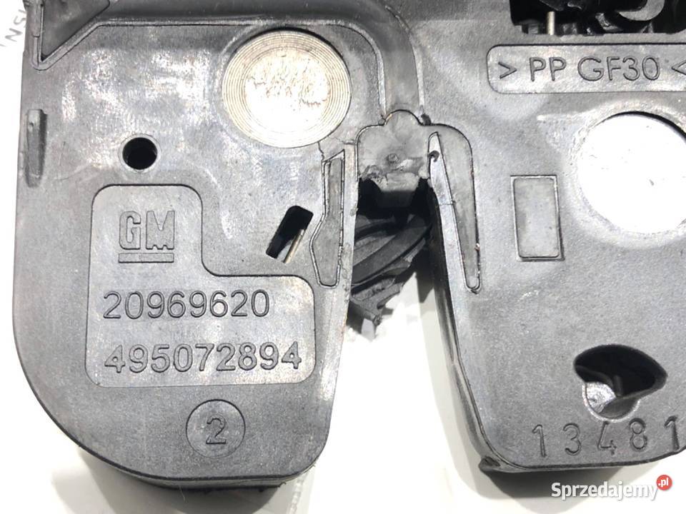 ZAMEK KLAPY TYŁ OPEL INSIGNIA A Hatchback Zamki, wkładki i kluczyki