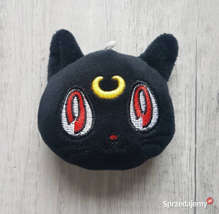 Brelok czarny kot czarodziejka z księżyca sailor 0+ Chrzanów