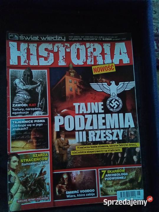 Świat wiedzy historia 62014 miękka Czasopisma