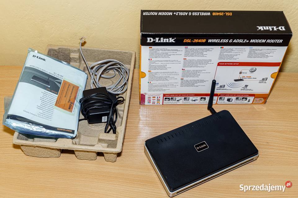 Router DLink DSL2640B Lidzbark