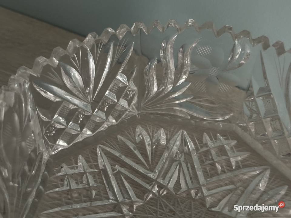 Salatera misa kryształ z lat 50tych łódzkie Łódź