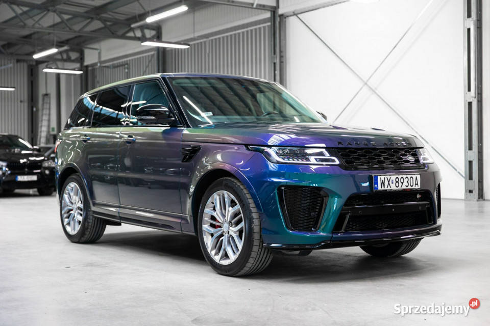 Land Rover Range Rover Sport SVR 50 V8 575 autoalarm Węgrzce