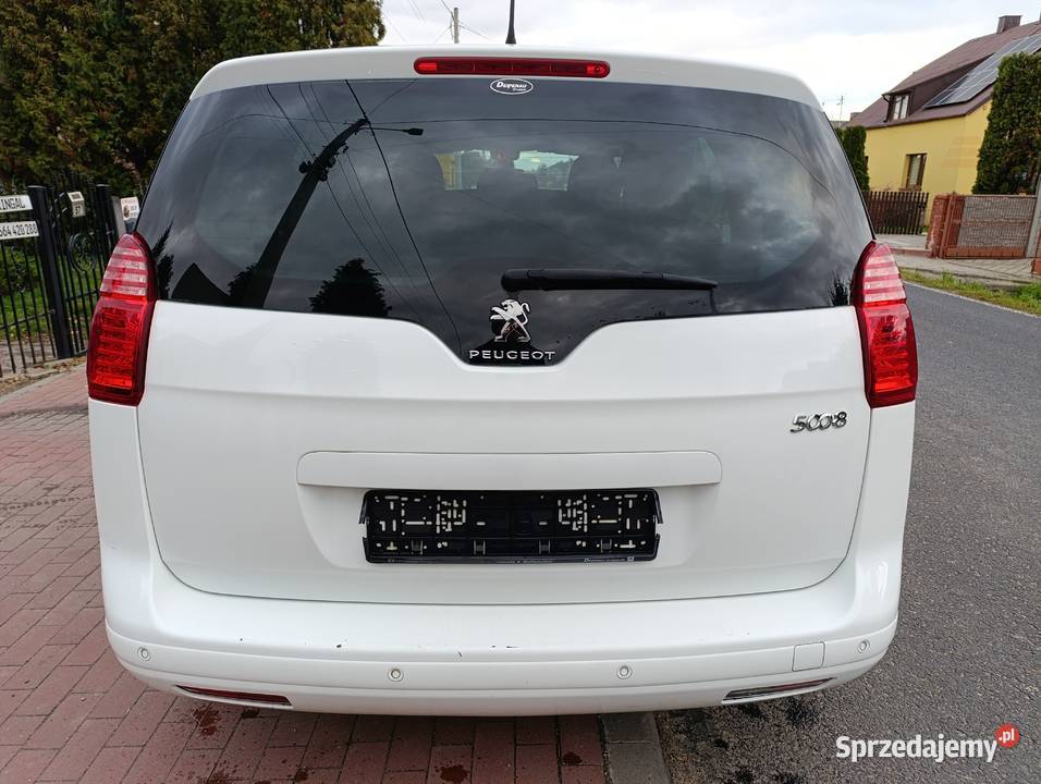 Peugeot 5008 16 HDi 2014r udok przebieg lifcie Koziegłowy
