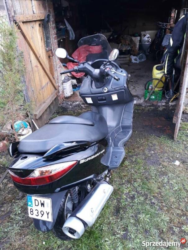 Suzuki Burgman 125 K8 czterosuwowy Wrocław sprzedam