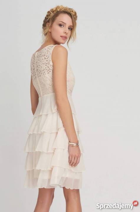 Pudrowa sukienka Orsay Princessa Rybnik