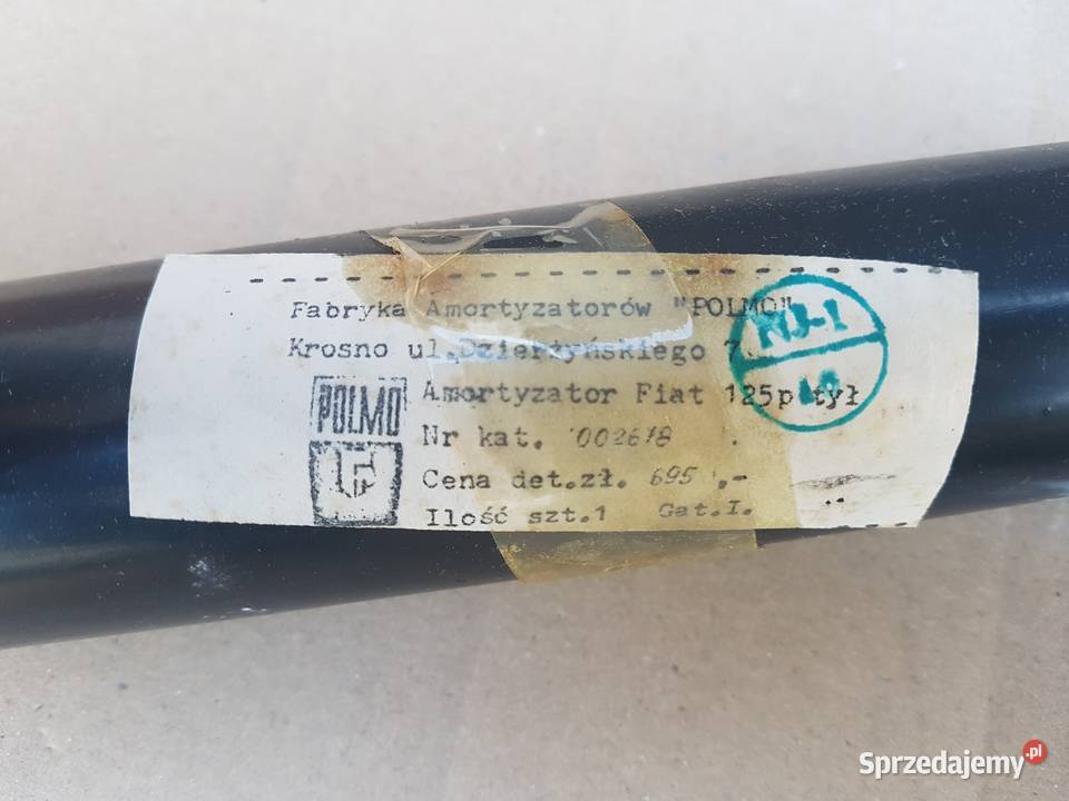 amortyzatory tył fiat 125p 1985 nowe Gdańsk