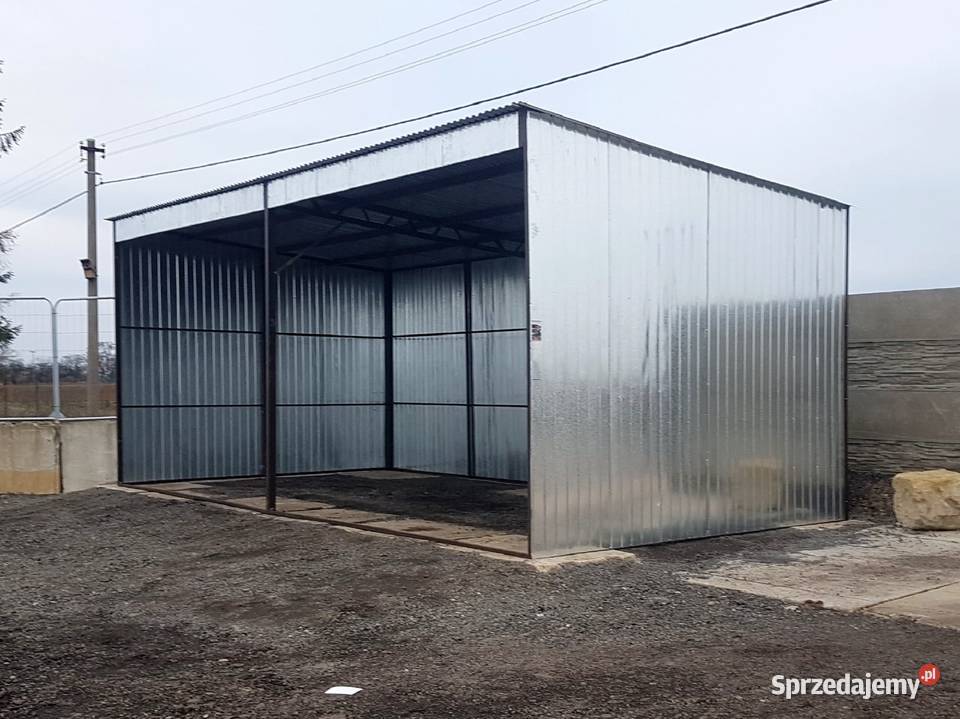 Blaszana hala 84m ocynk