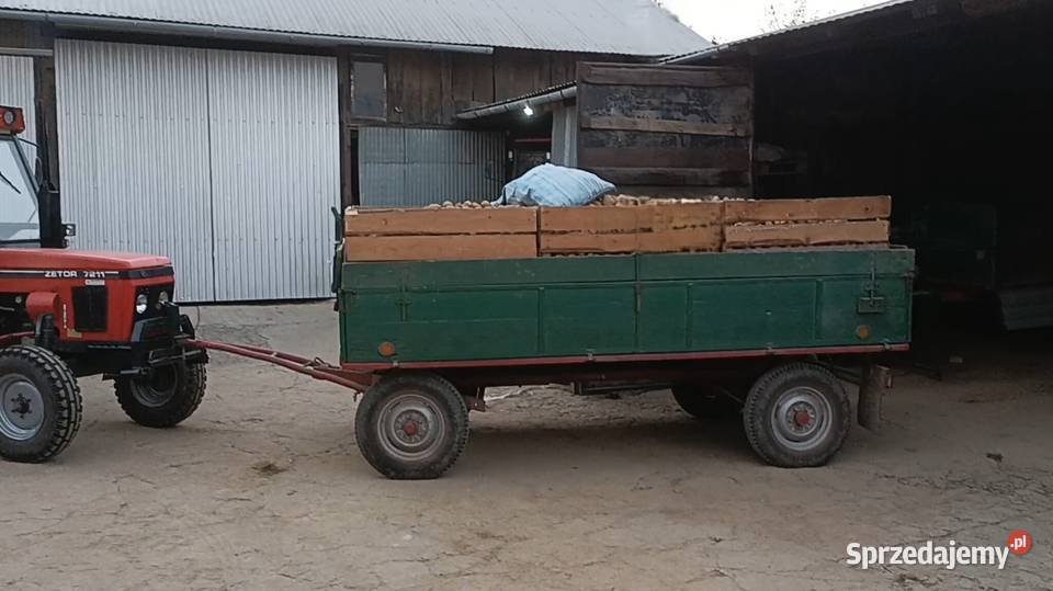 Wóz przyczepa samoróbka