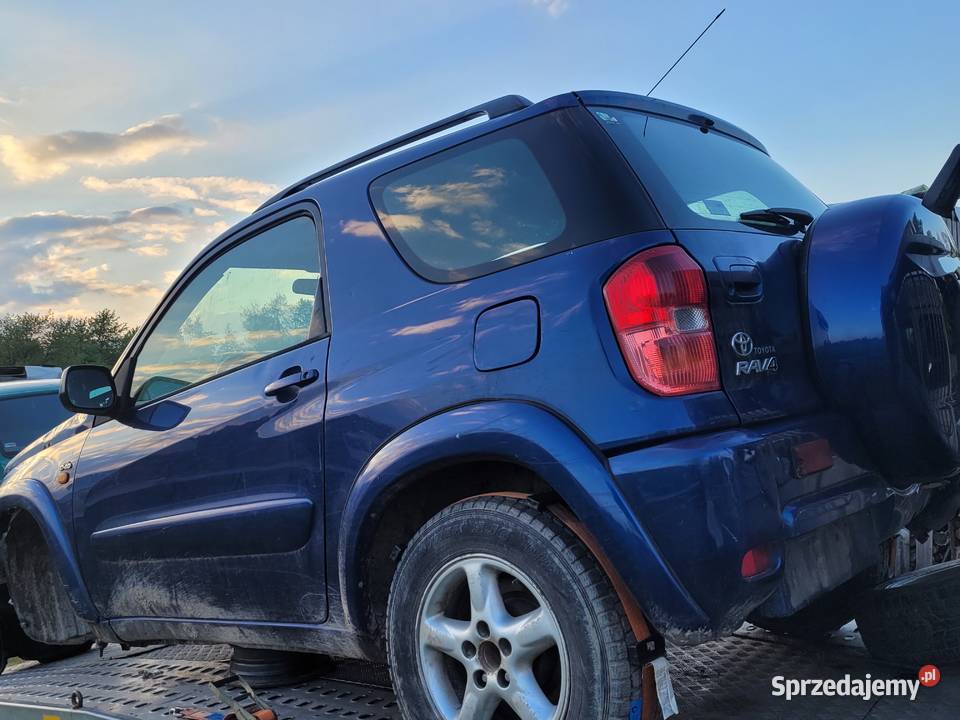 Toyota rav 4 20 d4d 2002r Rok produkcji 2002 podkarpackie Żołynia
