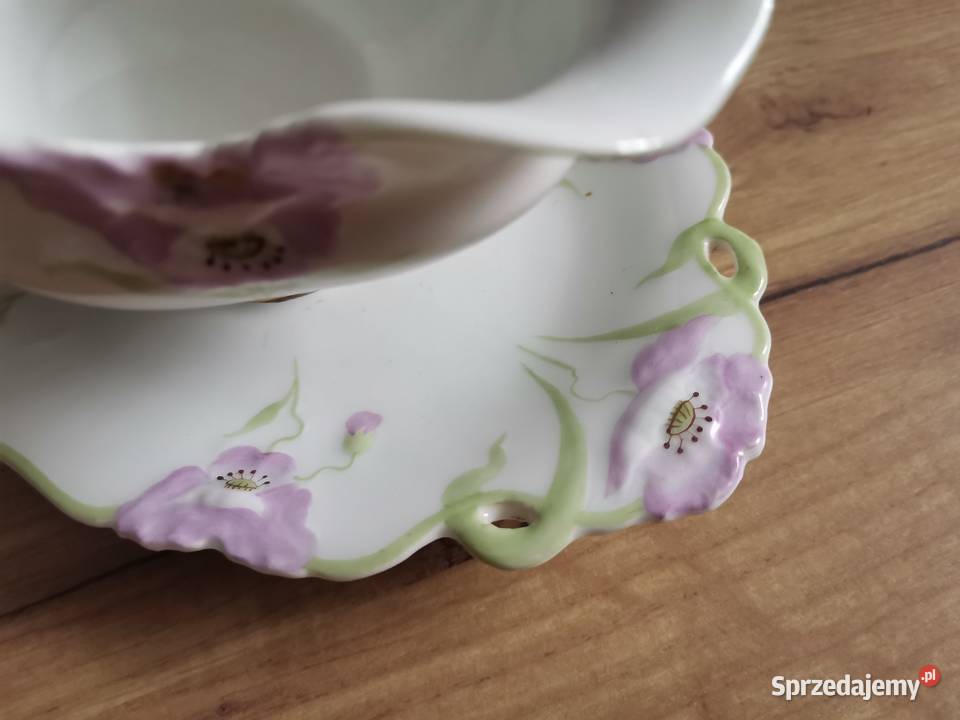 Stara przedwojenna porcelana unikatowa sosjerka śląskie Katowice