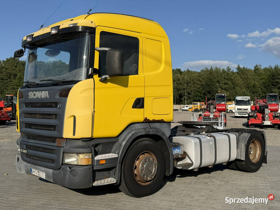 Scania R380 Hydraulika 4x2 Mały przebieg Stan 380KM Motoryzacja Widełki