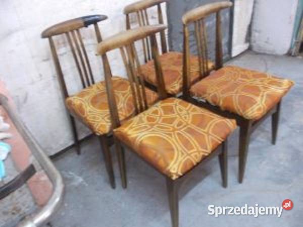 Stare krzesła M Zieliński typ 200100B Bielsko-Biała