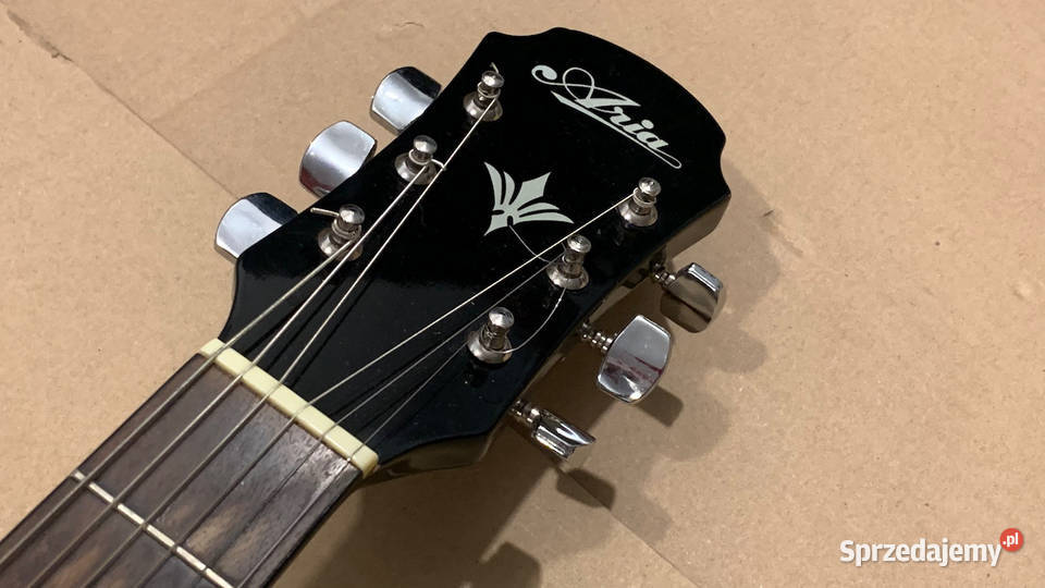 ARIA AW 75 BK gitara akustyczna made in Korea mazowieckie Warszawa sprzedam