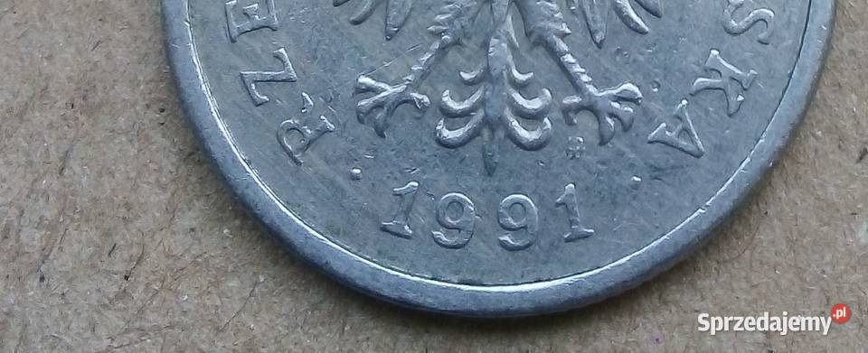 POLSKA1 1991 rCuNi Numizmatyka mazowieckie Legionowo