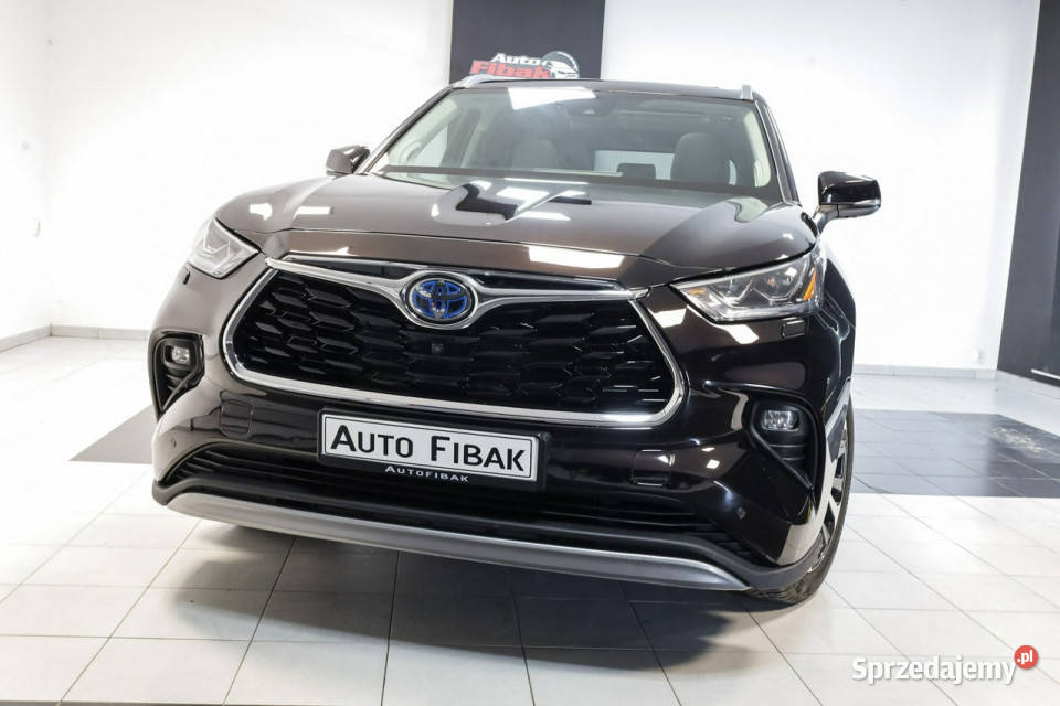Toyota Highlander ExecutiveSalon PolskaI przyciemniane szyby łódzkie Konstantynów Łódzki