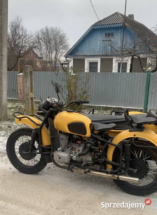 Motocykl Dnepr MT 11 produkcji 1989 Dniepr Poznań