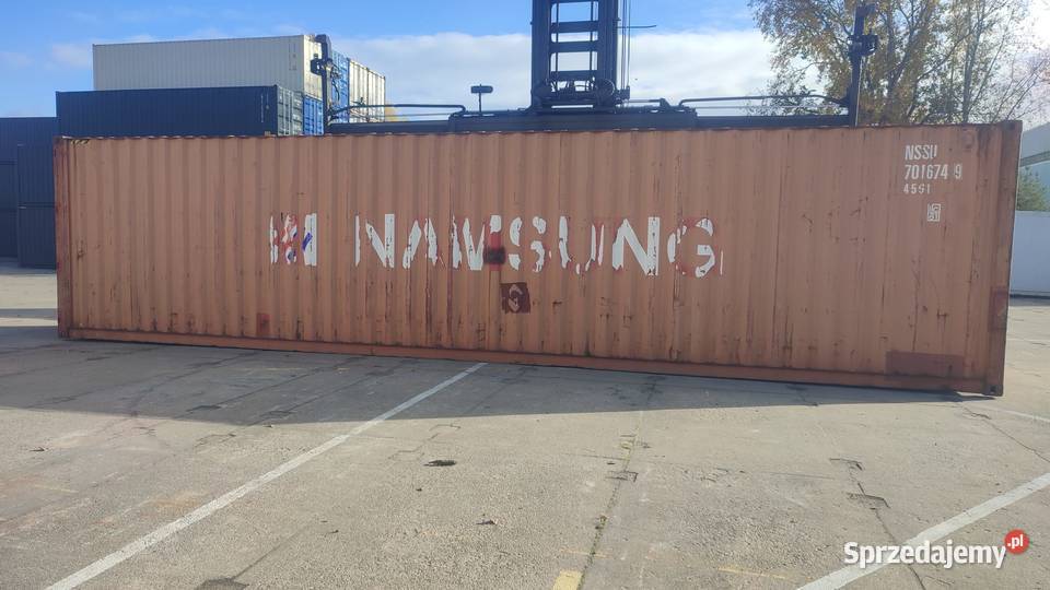 Kontener morski 12 metrów 40 HC sprzedam Lublin