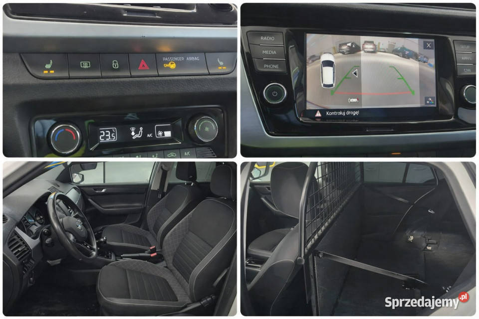 Skoda Fabia van 2022r LONG Furgon fvat vat 1 tempomat Białystok