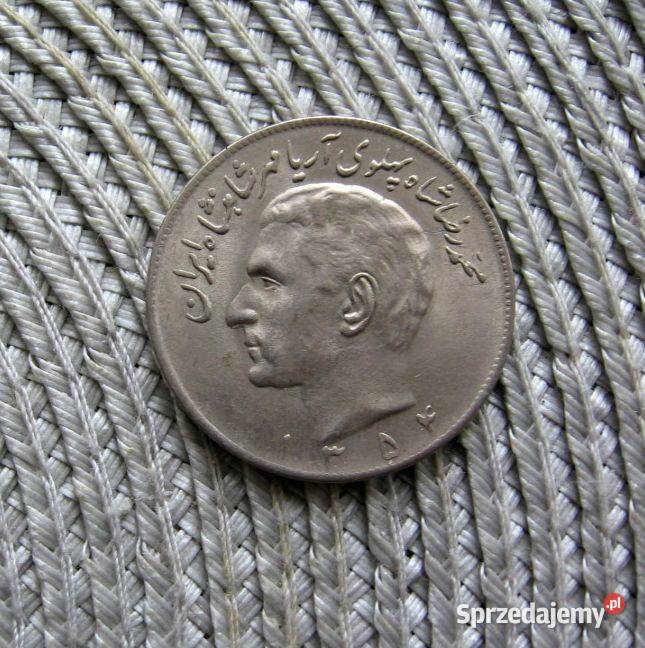 Iran 20 Riali 1975r Reza Pahlawi