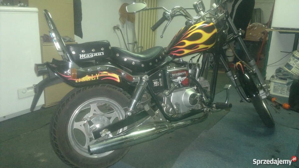 Nie ŁOŚ Chopper MOTO MAGNUS Jolly 50 nowy mazowieckie Tłuszcz