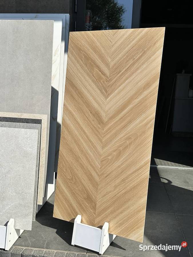 Płytka Gironde Chevron Miel Mat 60x120 GAT I Wykończenie łódzkie Opoczno sprzedam